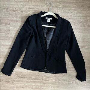 classic chic black blazer